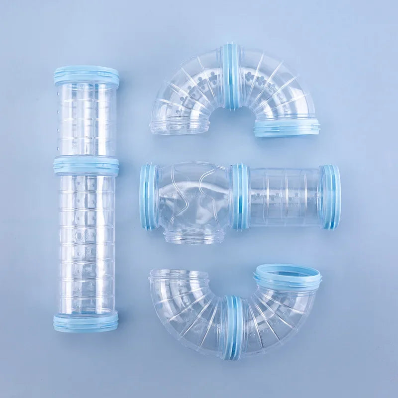 Hamster Toy Maze DIY Remodeled Cage Tubes Tunnel Set
