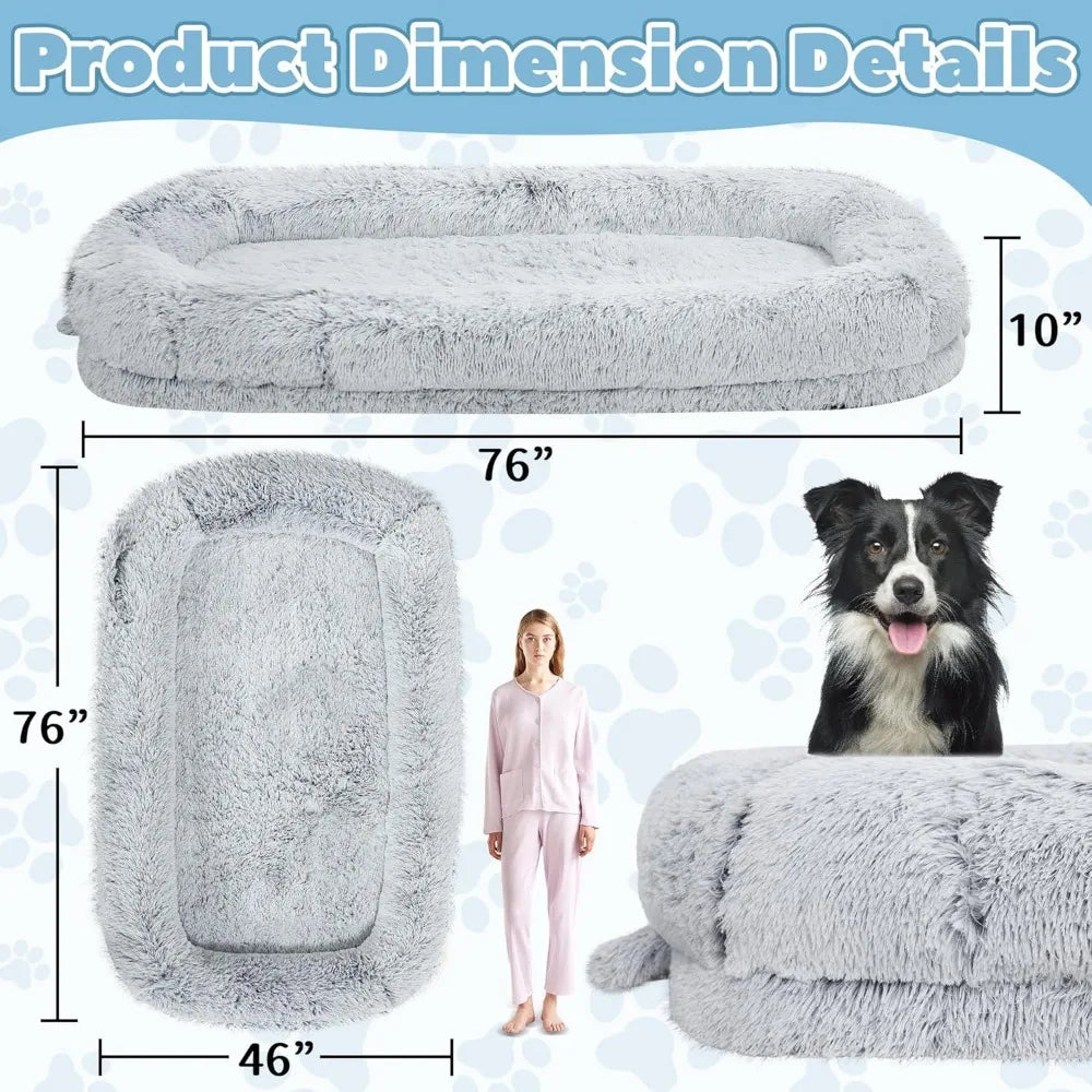 Orthopedic Dog Bed With Removable Cover