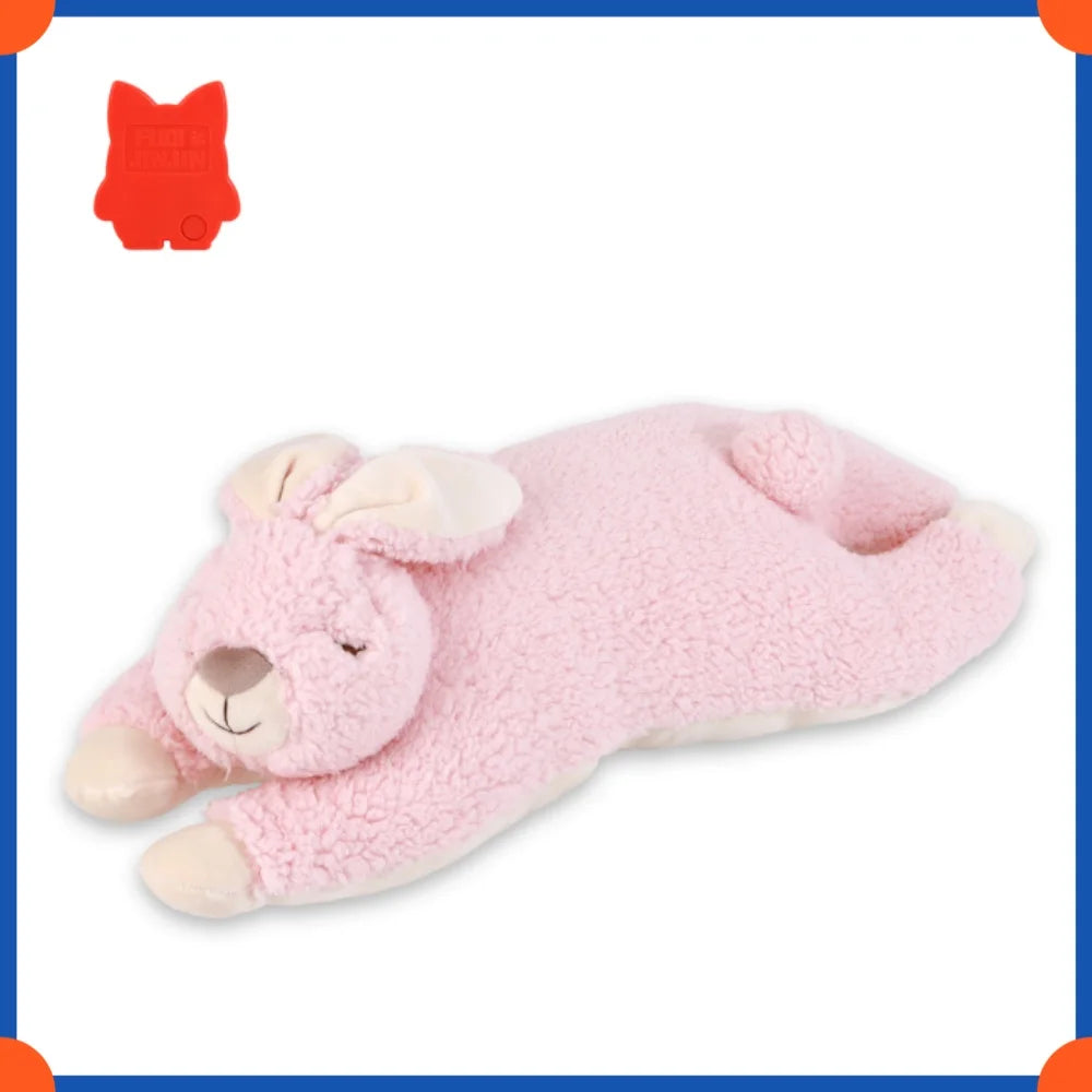 Fuled Christmas Puppy Heartbeat Plush Toys For Dog Training