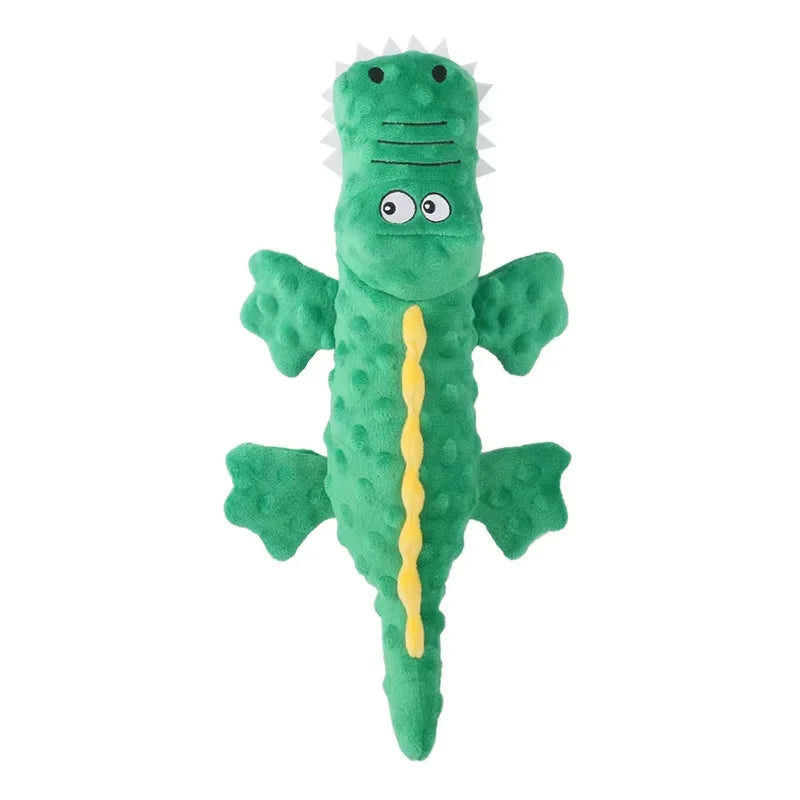Choice Plush Crocodile Dog Toy Interactive Chew With Sound