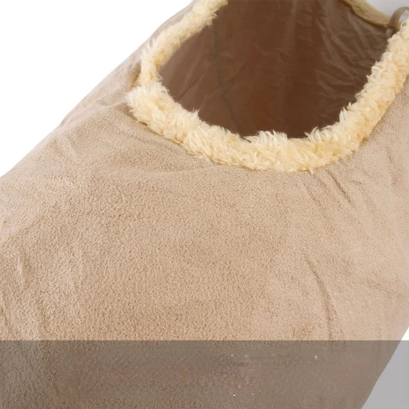 Foldable Cat Tunnel Tube Toy Collapsible Suede Fabric Play Tent Indoor Exercising Hiding Training Interactive Pet Supplies