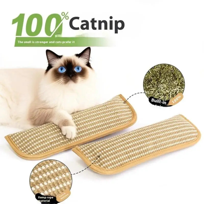 SHNGkiCN Catnip Pillow Cat Toy Teeth Grinding Anti Bite Wear
