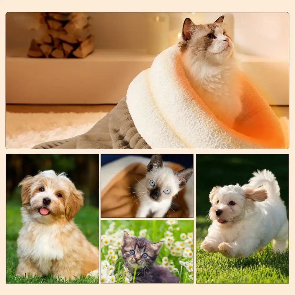 Choice Cat Sleeping Bag Semi Enclosed Pet Hideaway Pad