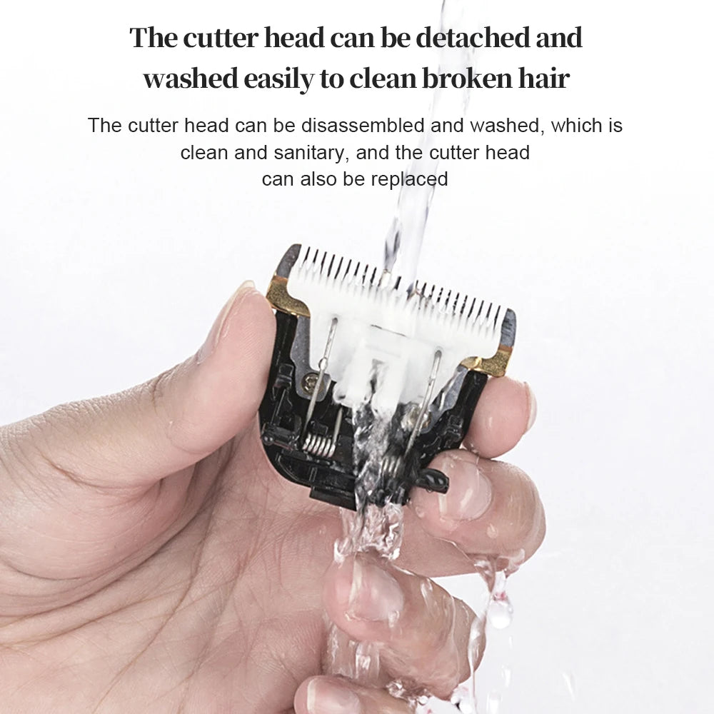 Professional Cat Dog Hair Clipper Grooming Kit Rechargeable Pet Hair Trimmer Shaver Set Animals Hair Cutting Machine Low-Noise