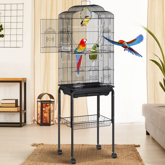 Guangdong Flight Bird Cage Iron Large Parakeet Cage For Cockatiels