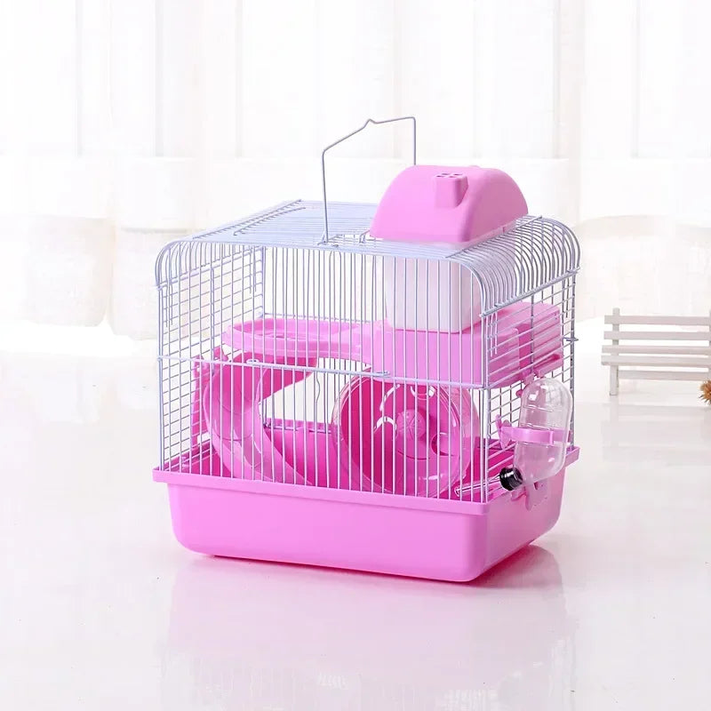 Zhejiang Double Layer Hamster Cage Luxury Villa Pet House
