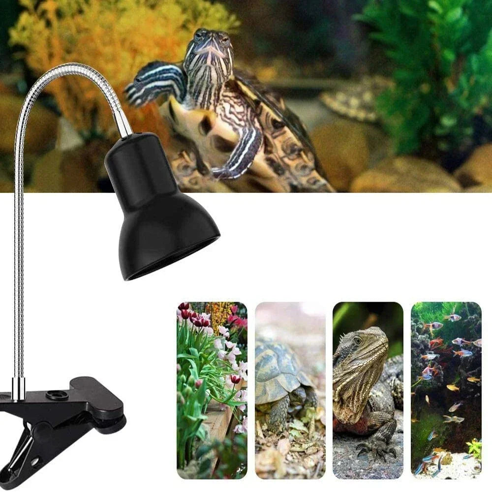 Choice E27 Reptile Heating Lamp Basking Lamp Stand Plus