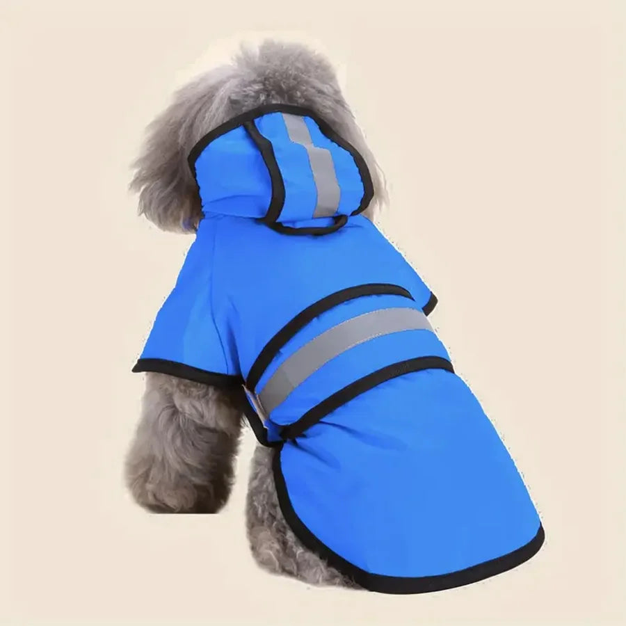 High-concerned Adjustable Waterproof Windproof Dog Raincoat