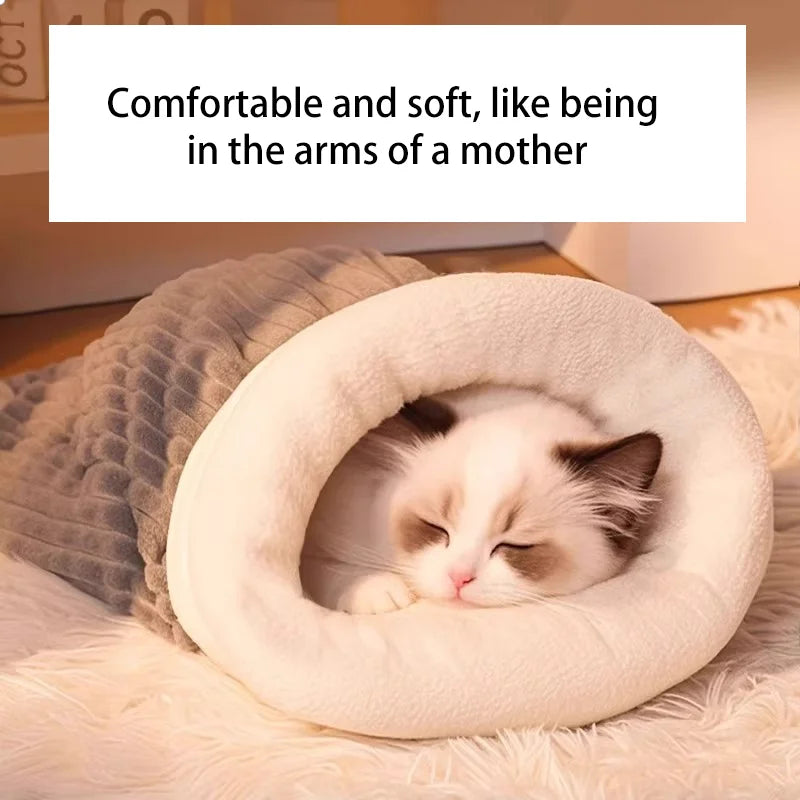 ZhejiangChoice Portable Cat Bed Cozy Travel Nest
