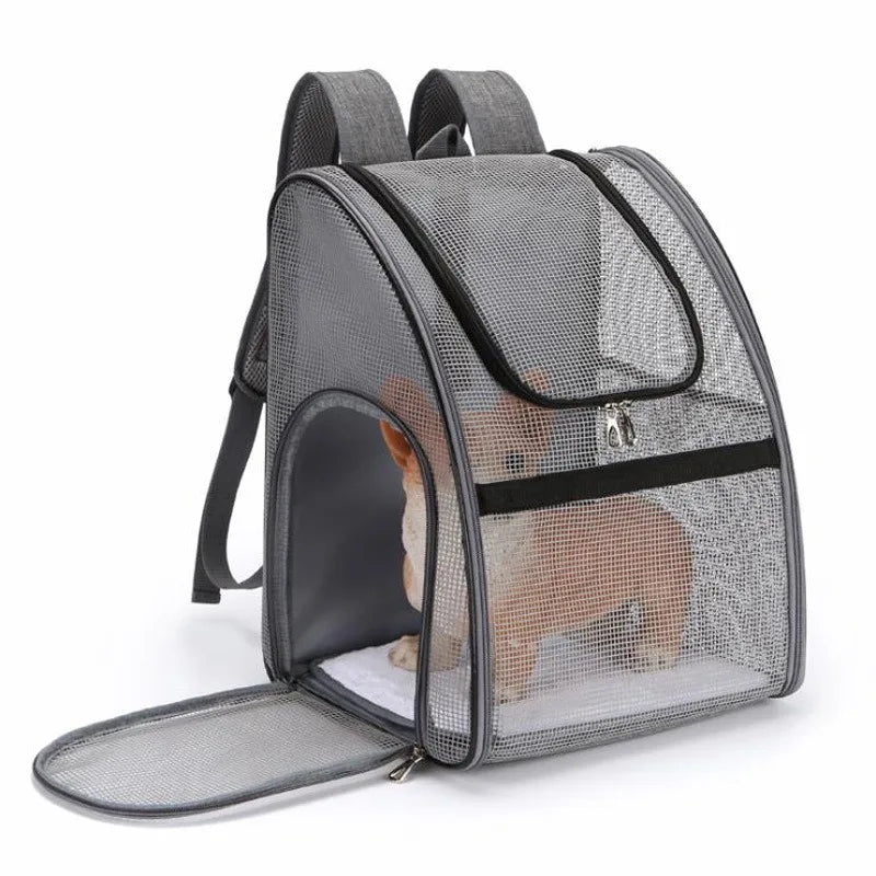 Transparent Pet Backpack Carrier For Dogs And Cats Travel