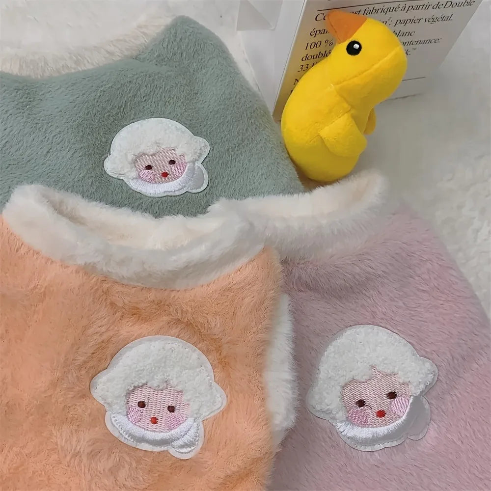 BeiYu Pet Winter Cat Vest Sweater For Kittens And Dogs