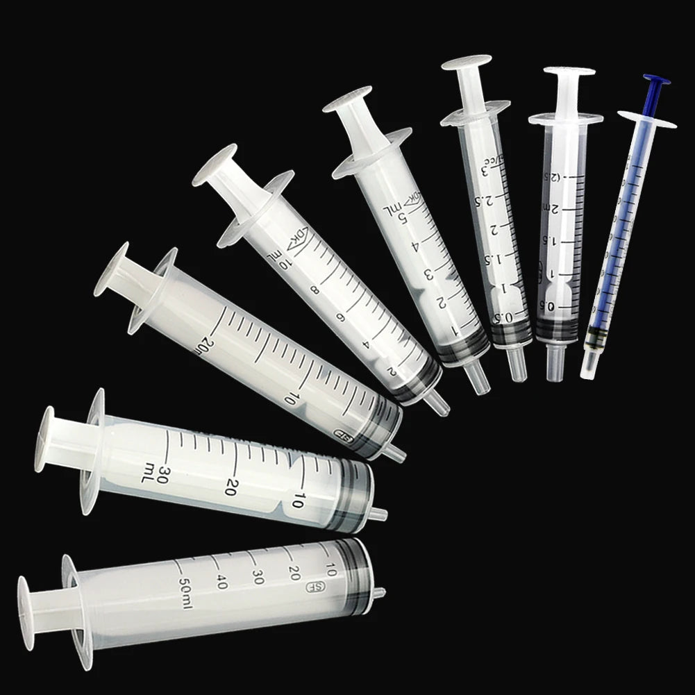 Choice Plastic Syringe Set No Needle For Nutrients Pack