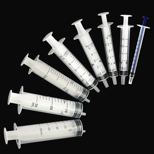Choice Plastic Syringe Set No Needle For Nutrients Pack