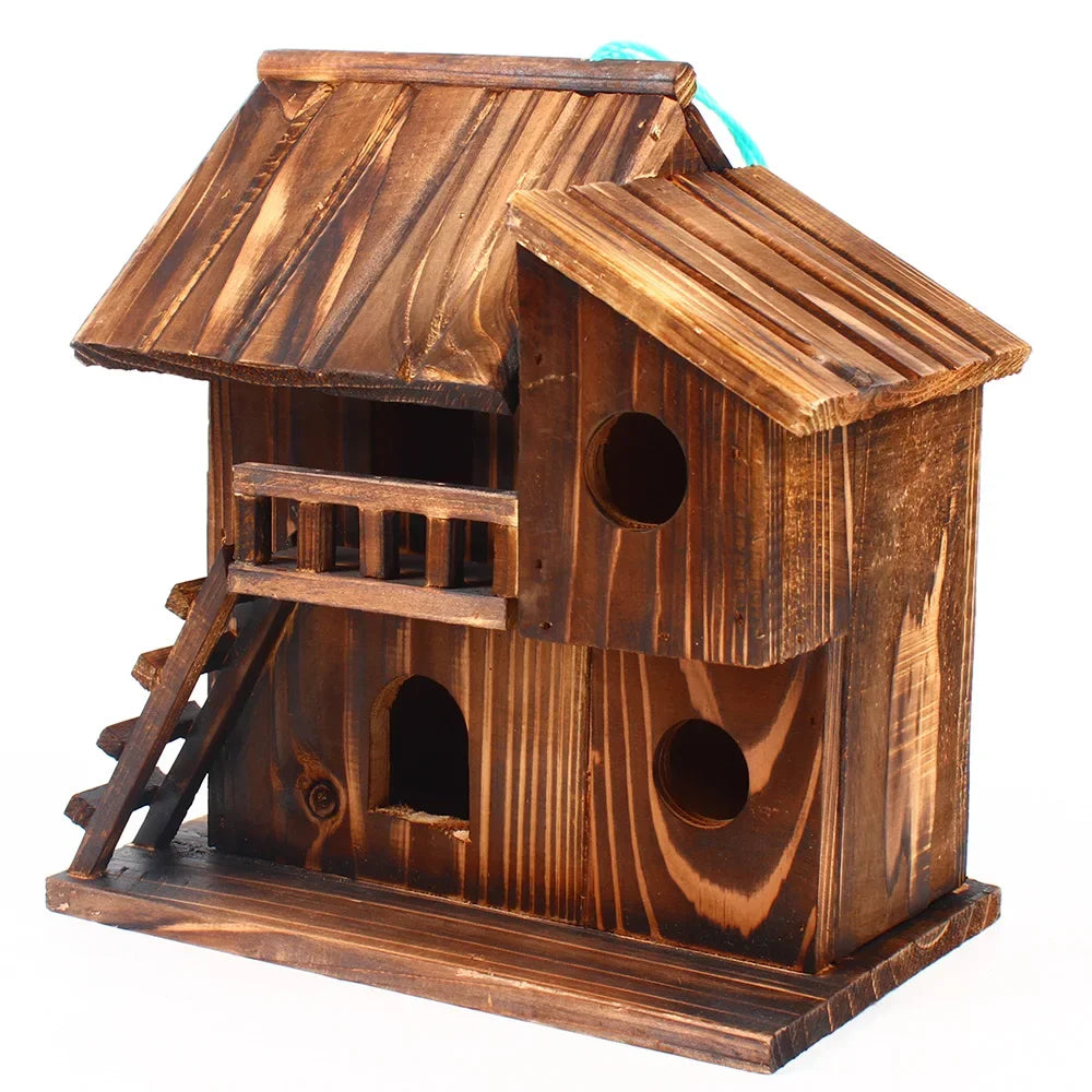 Guangdong Wooden Squirrel Nesting Box Bird Safe Nest Protector