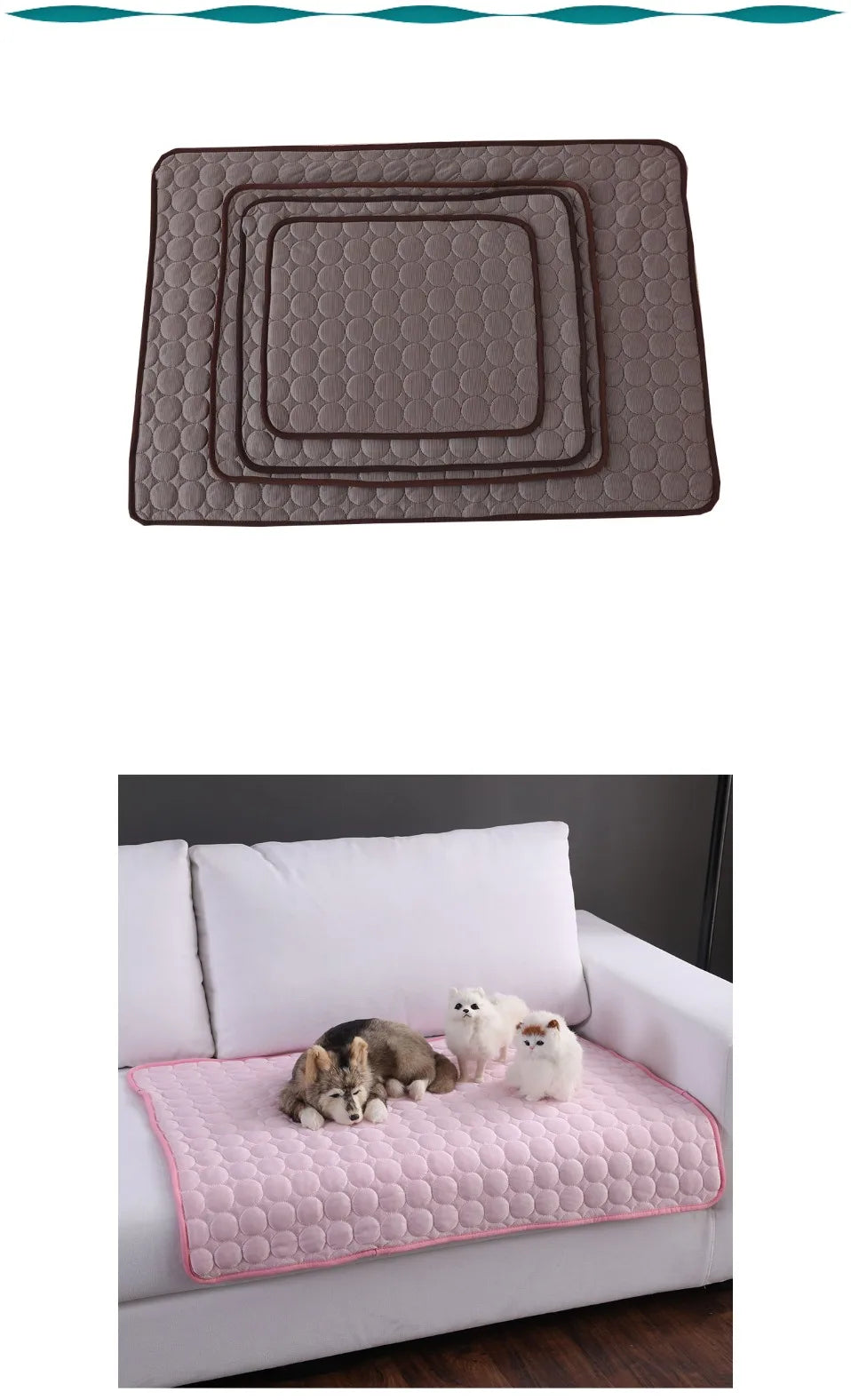 YTYINCN Dog Cooling Mat Self Cooling Pad For Pets And Dogs