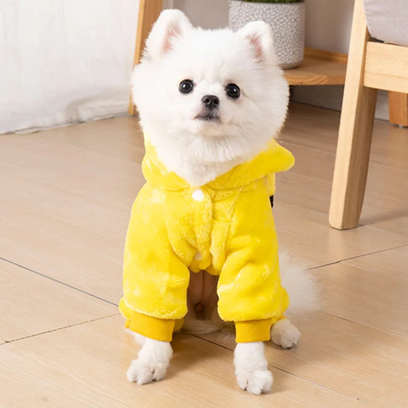 CN Zhejiang Fleece Dog Jumpsuit Pet Clothes Hoodie Costume