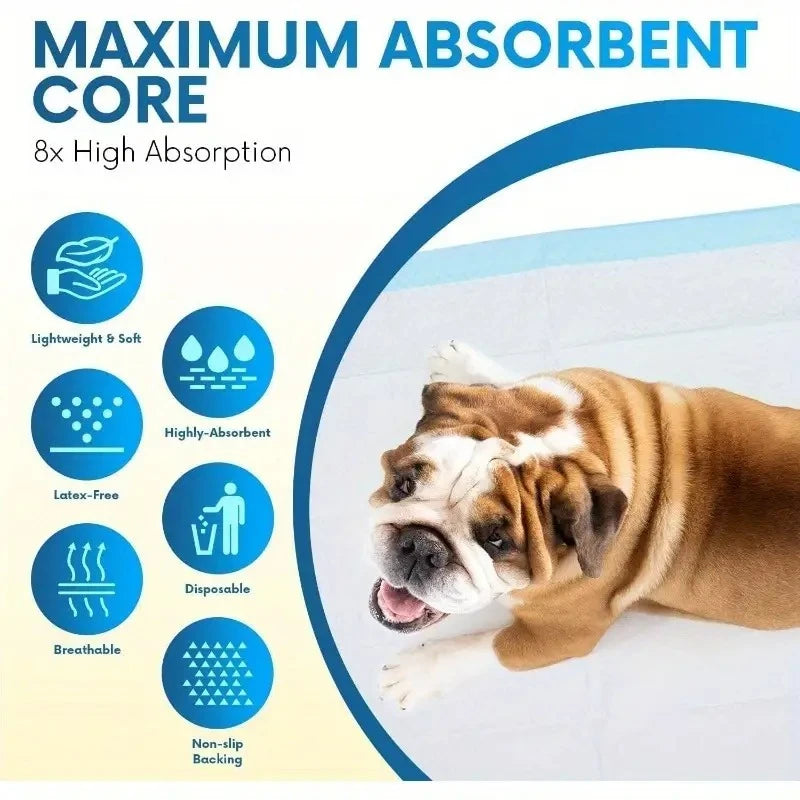 Dog Litter Training Pads Leak Proof Quick Dry Absorbent