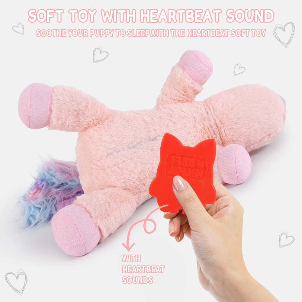 Unicorn Heartbeat Plush Dog Toy For Cats And Dogs Halloween