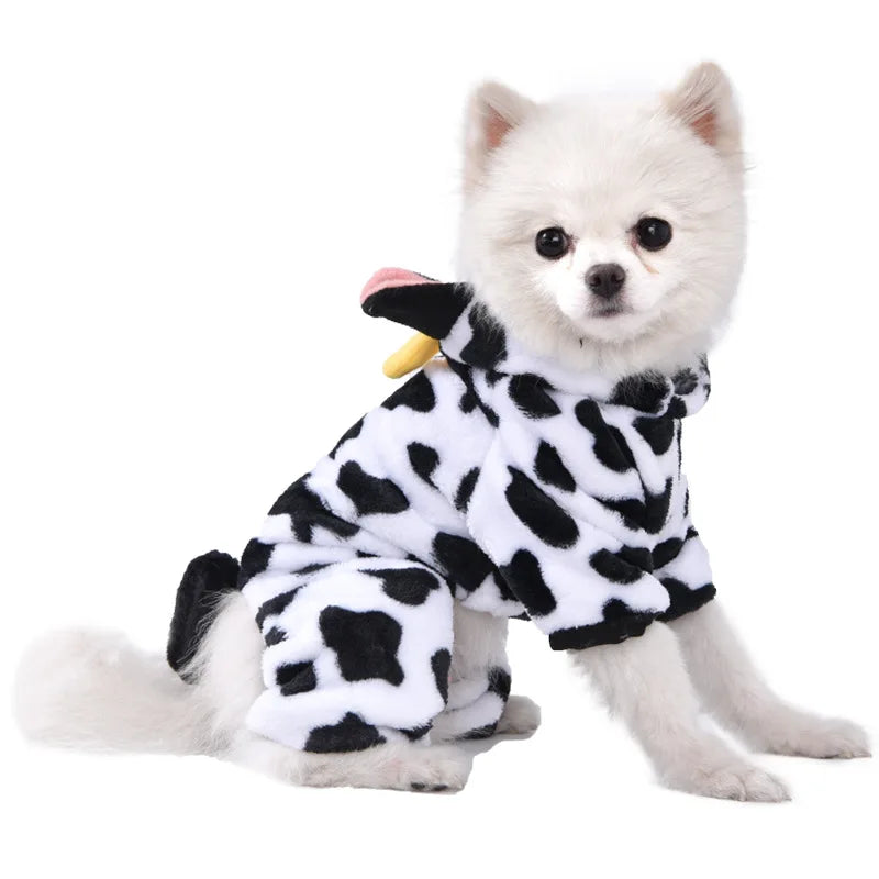 CN Zhejiang Fleece Dog Jumpsuit Pet Clothes Hoodie Costume