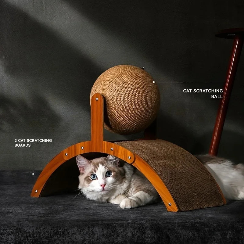 CZBNYXCN Ferris Wheel Cat Scratching Board And Ball Wear Resistant