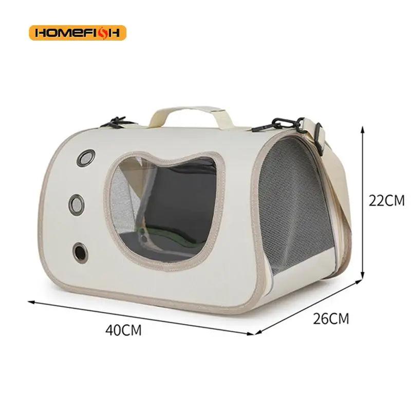 Foldable Portable Pet Carrier Bag for Small Dogs and Cats Breathable