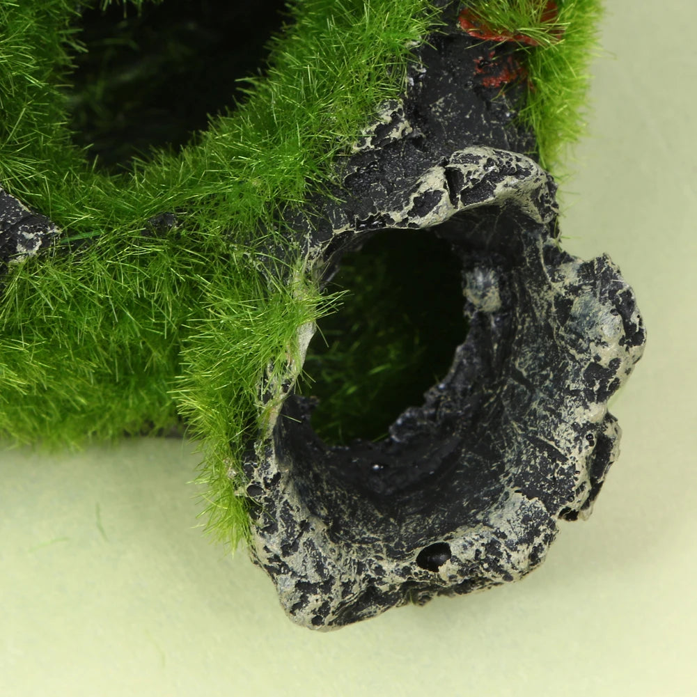 Resin Breeding Hiding Cave Ornament for Fish Tank Aquarium