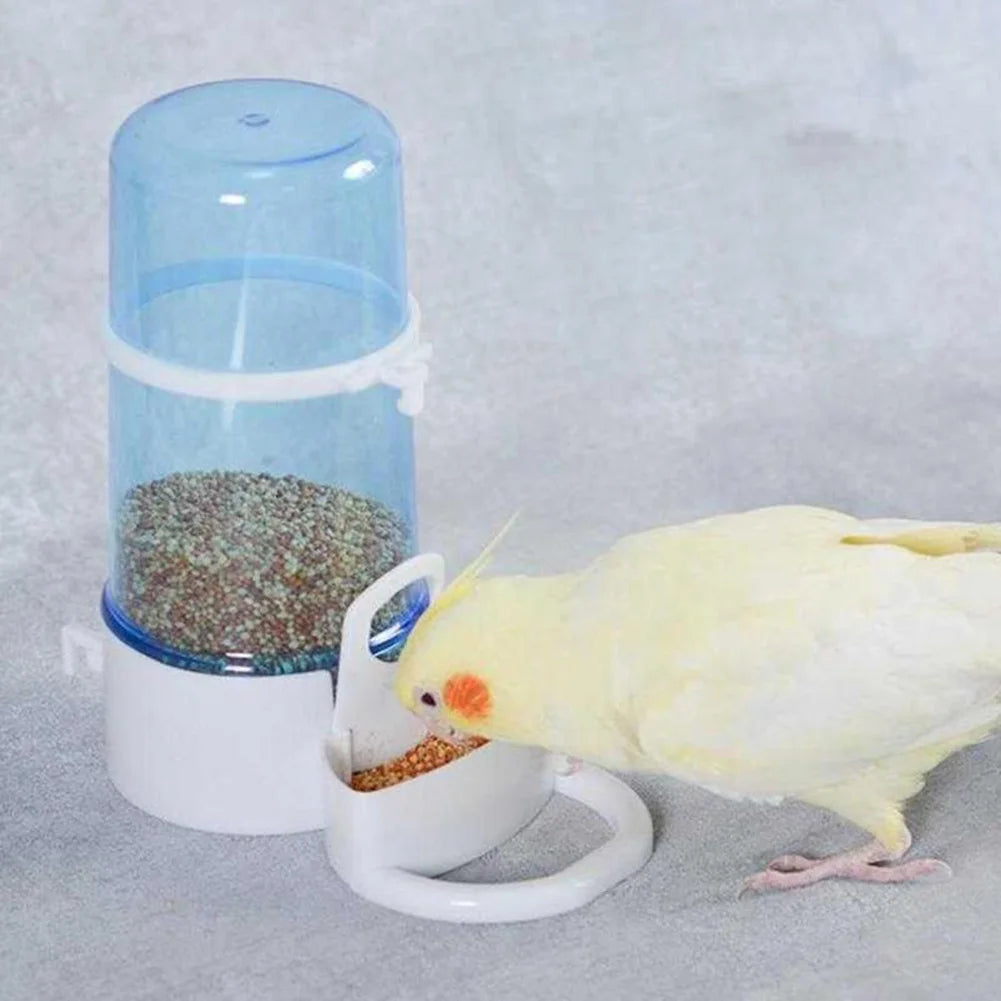 Bird Water Drinker Feeder Container Automatic Cage Bottle