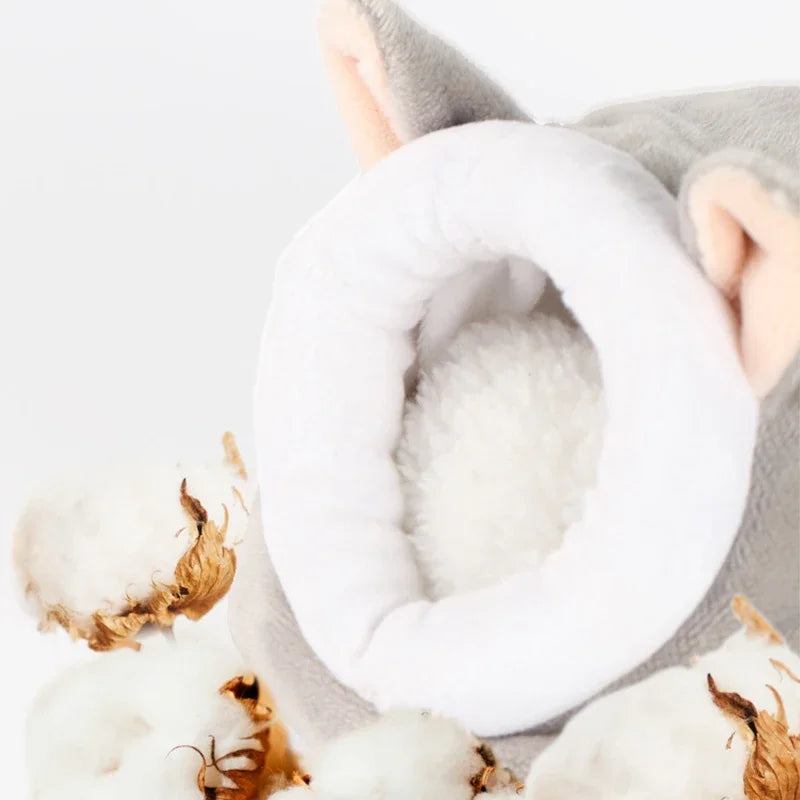 Hamster Soft Warm Bed Rat Hammock Pig Squirrel Winter Pet Toy Hanging Nest Mat House for Mice and Rats