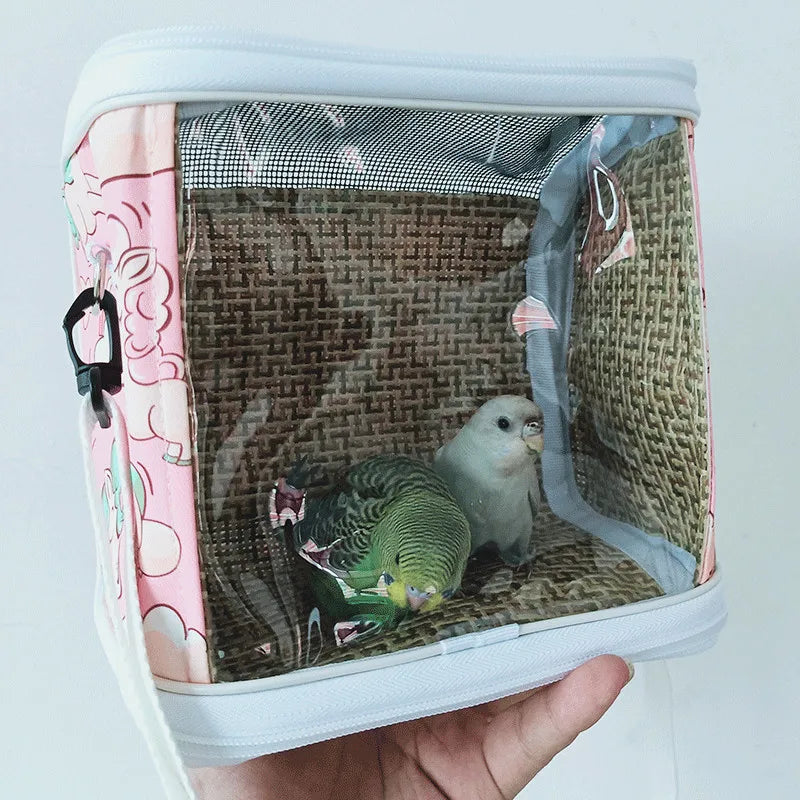 Zhejiang Outdoor Pet Bag Portable Detachable Bird Cage Carrier
