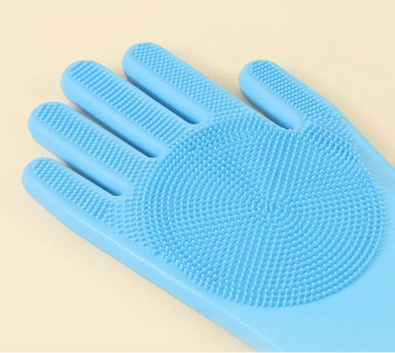 Pet Bath Gloves Thickened Bite Proof Dog Cat Grooming Cleaning Brush Accessories
