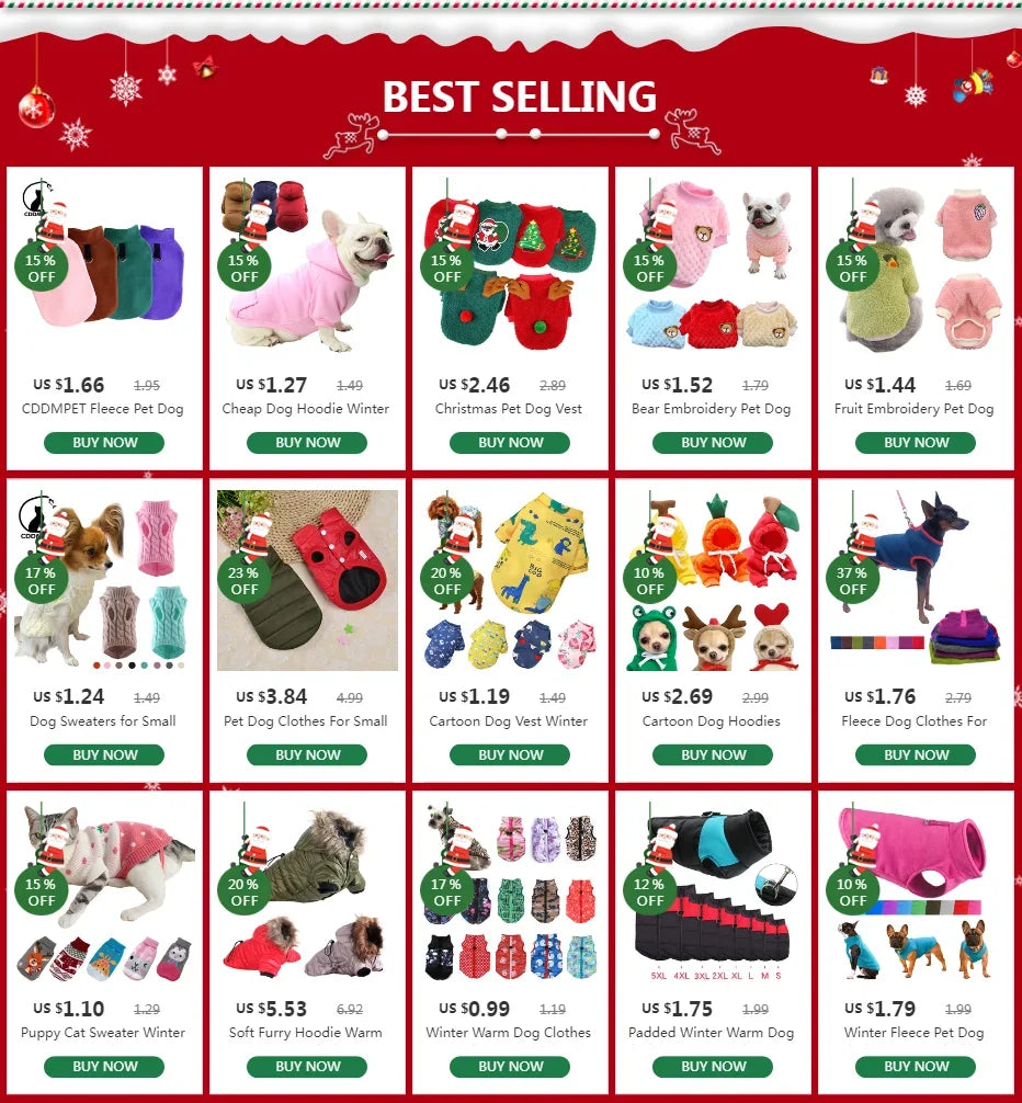 Hubei Dog Winter Sweater Knit Coat For Canine Comfort