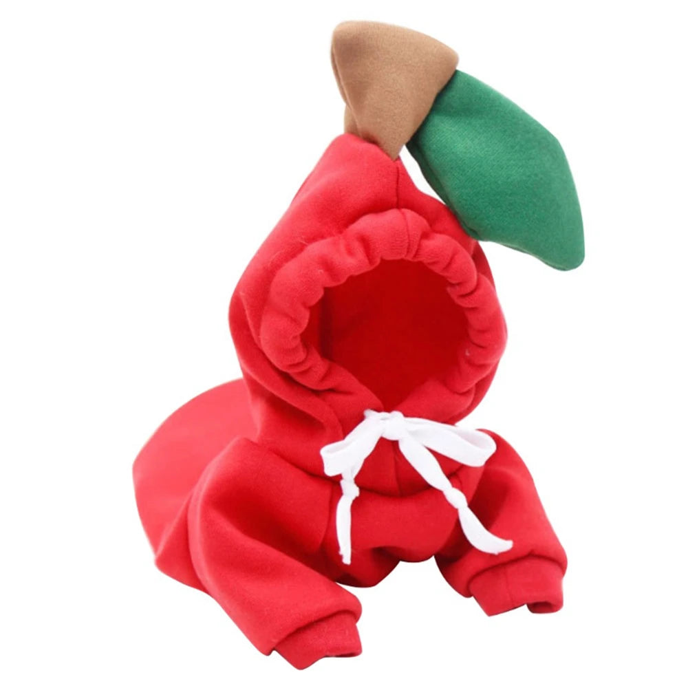 Fall Dog Hoodies Clothes Cute Plush Coat Hoodies Pet Costume Jacket For Puppy Cat French Bulldog Chihuahua Small Dog Clothing