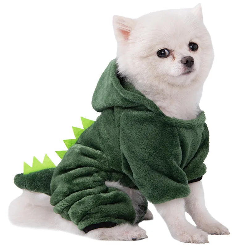 CN Zhejiang Fleece Dog Jumpsuit Pet Clothes Hoodie Costume