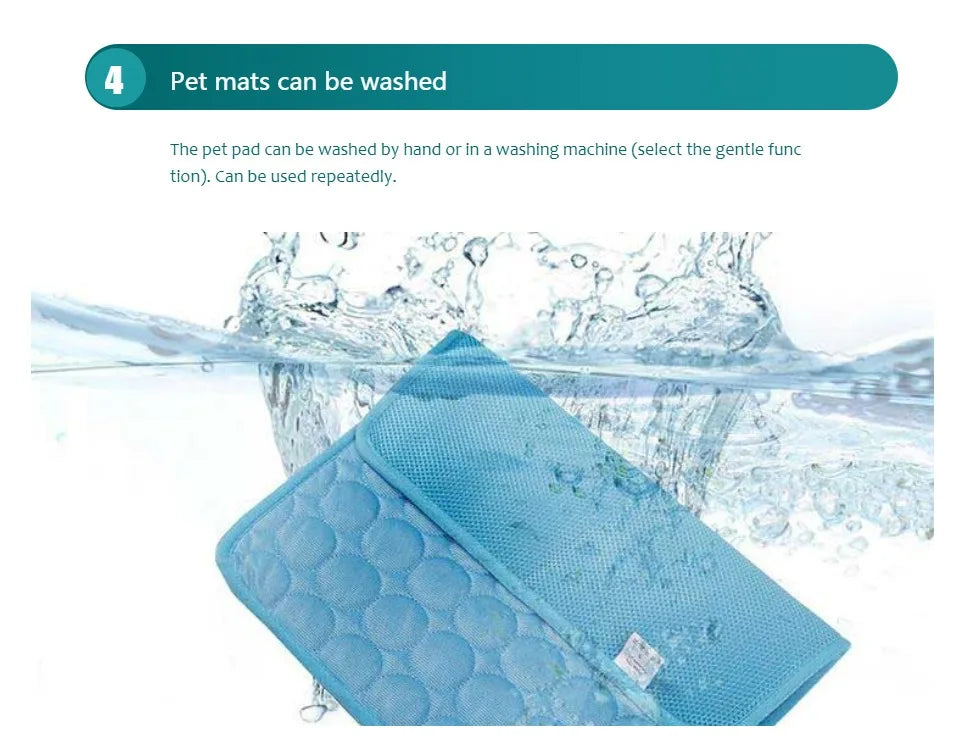 YTYINCN Dog Cooling Mat Self Cooling Pad For Pets And Dogs