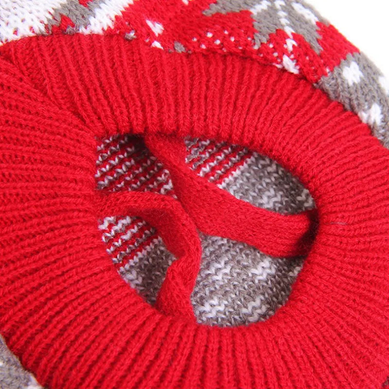 XS-XXL Christmas Pet Dog Sweaters Autumn Winter Warm Pet Cat Clothing for Small Large Dog Chihuahua Puppy Sweater Coat Outfit