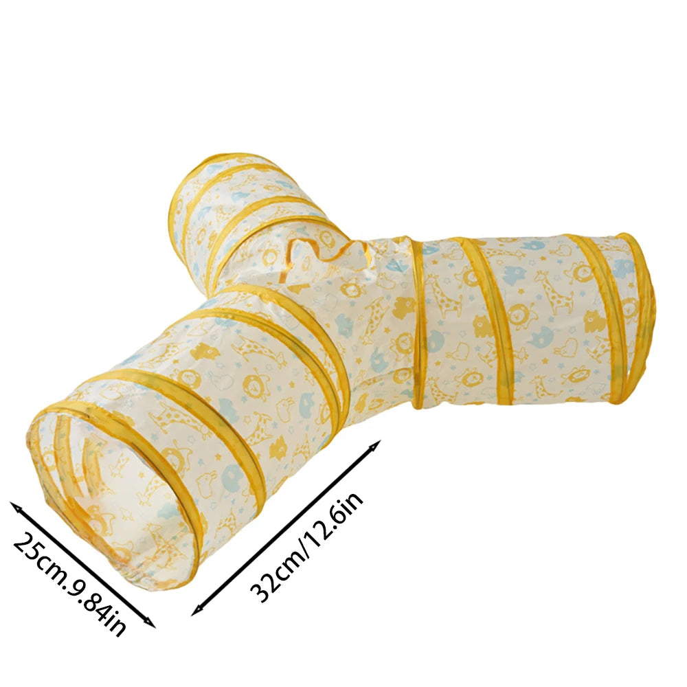 Cat Tunnel Tube Foldable Cat Toys For Interactive Fun
