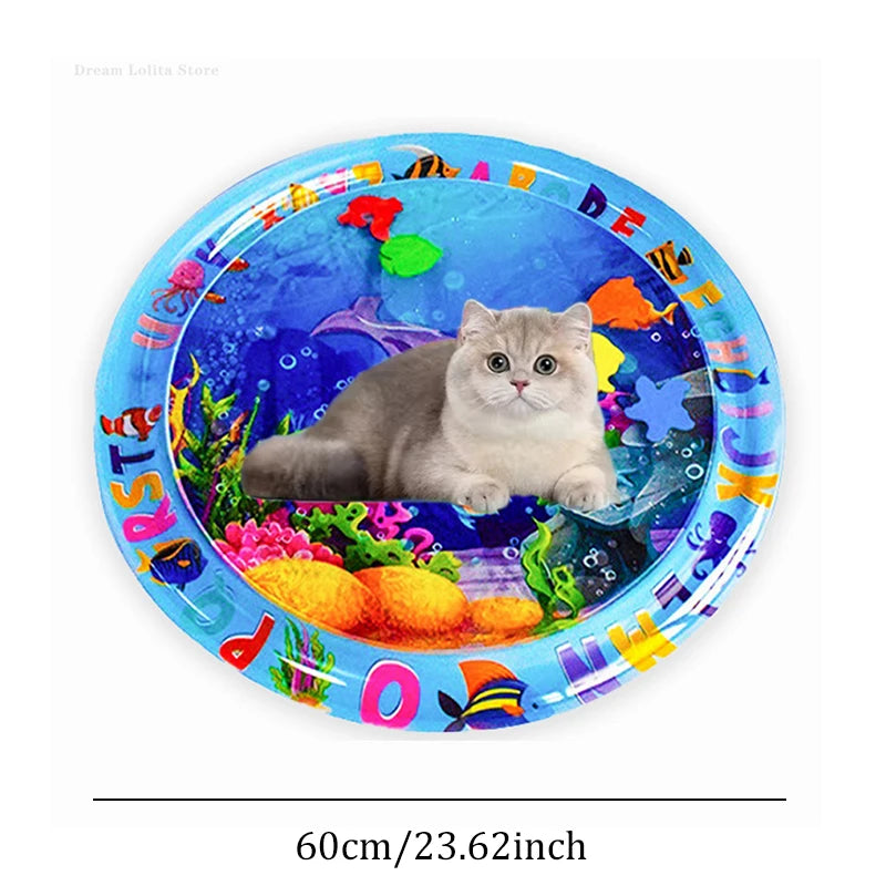 Thickened Inflatable Pet Water Bed Cushion Water Sensory Play Mat Puppy Cats Pet Kennel Top Quality Cool Cold Mat Pet Supplies
