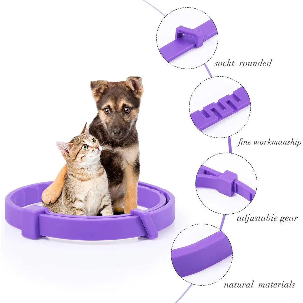 Winnereco Pet Calming Collar Stress And Anxiety Relief