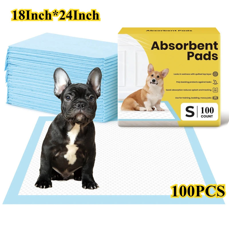 Dog Litter Training Pads Leak Proof Quick Dry Absorbent