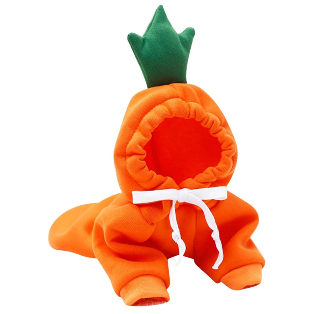 Fall Dog Hoodies Clothes Cute Plush Coat Hoodies Pet Costume Jacket For Puppy Cat French Bulldog Chihuahua Small Dog Clothing