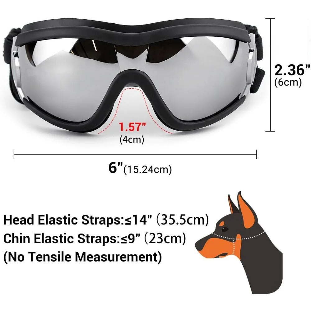 Breed Dog Goggles Anti UV Eye Protection For Dogs Outdoor