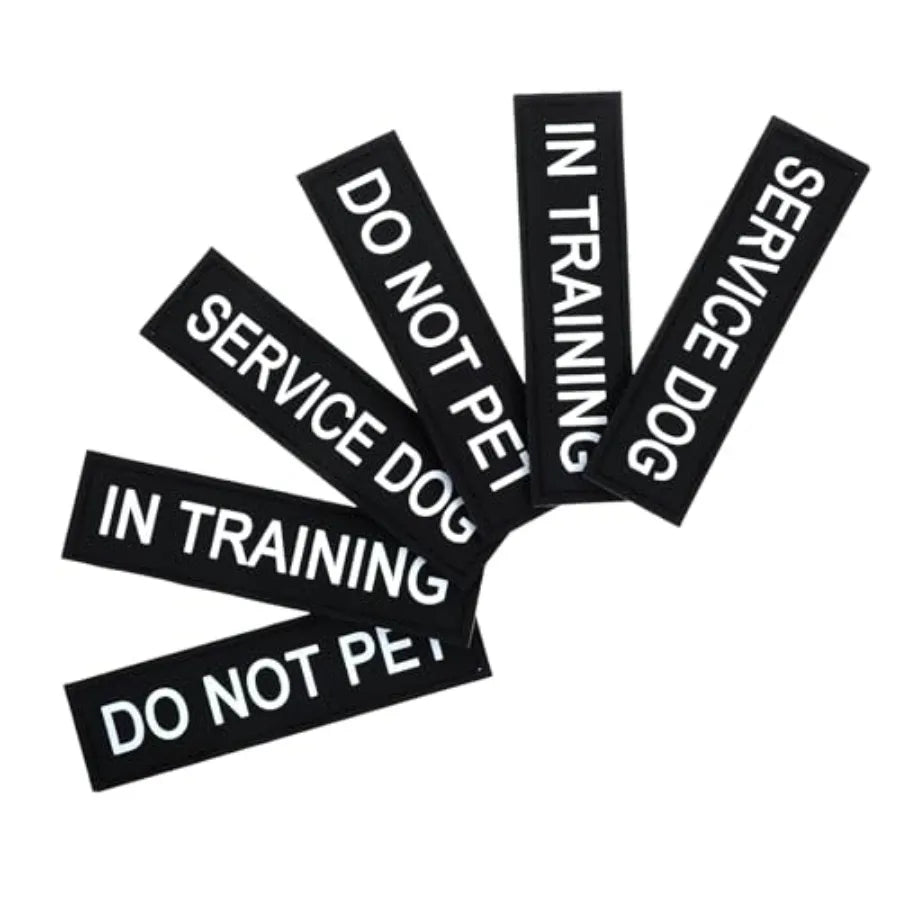 Giantree Service Dog Patches Do Not Pet Removable Vest