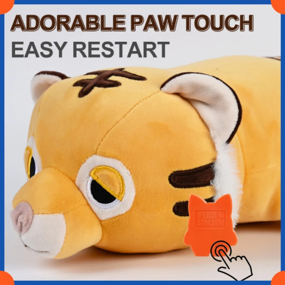 Fuled Christmas Puppy Heartbeat Plush Toys For Dog Training