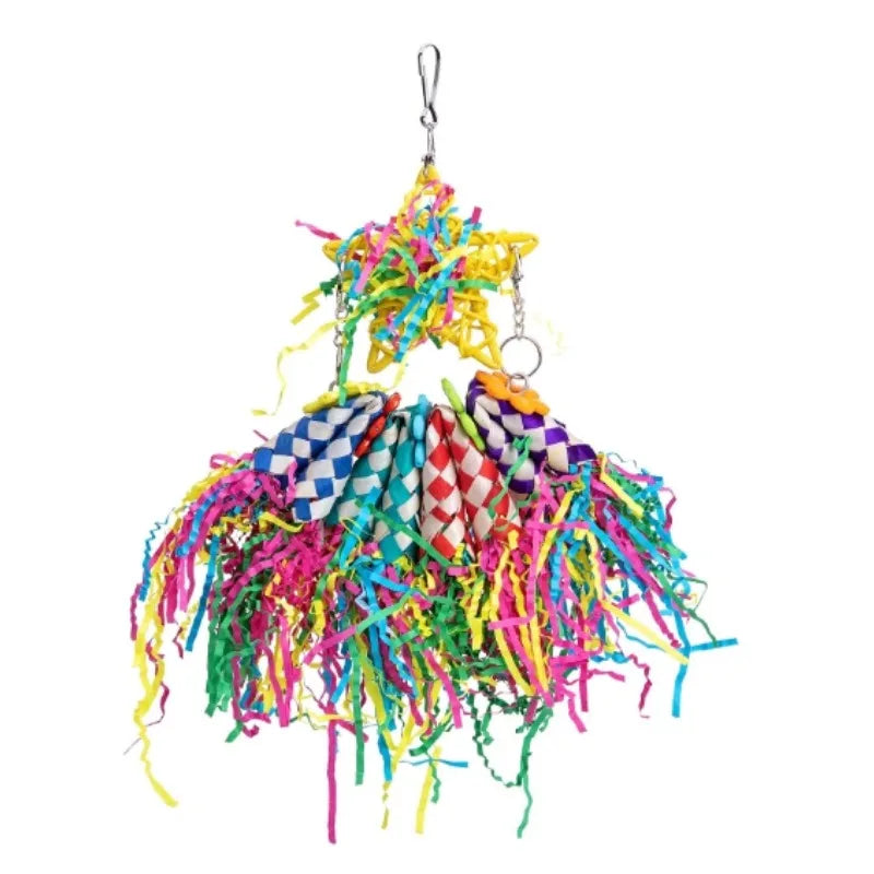 Guangdong ParrotEnrichmentToy Biting Drawing Finger Set Sichuan Pepperwood Silk Craft