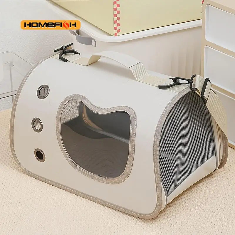 Foldable Portable Pet Carrier Bag for Small Dogs and Cats Breathable