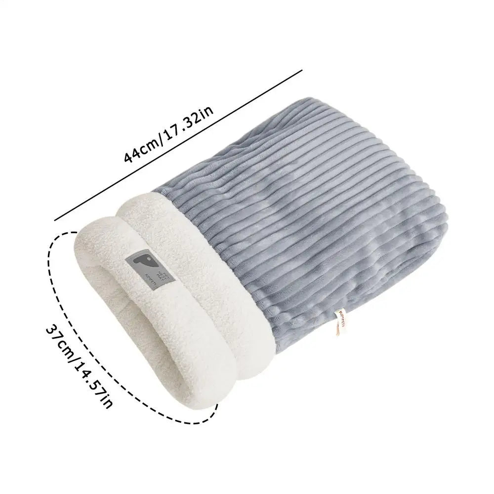 Choice Warm Cat Sleeping Bag Bed Cave For Kitten Pets