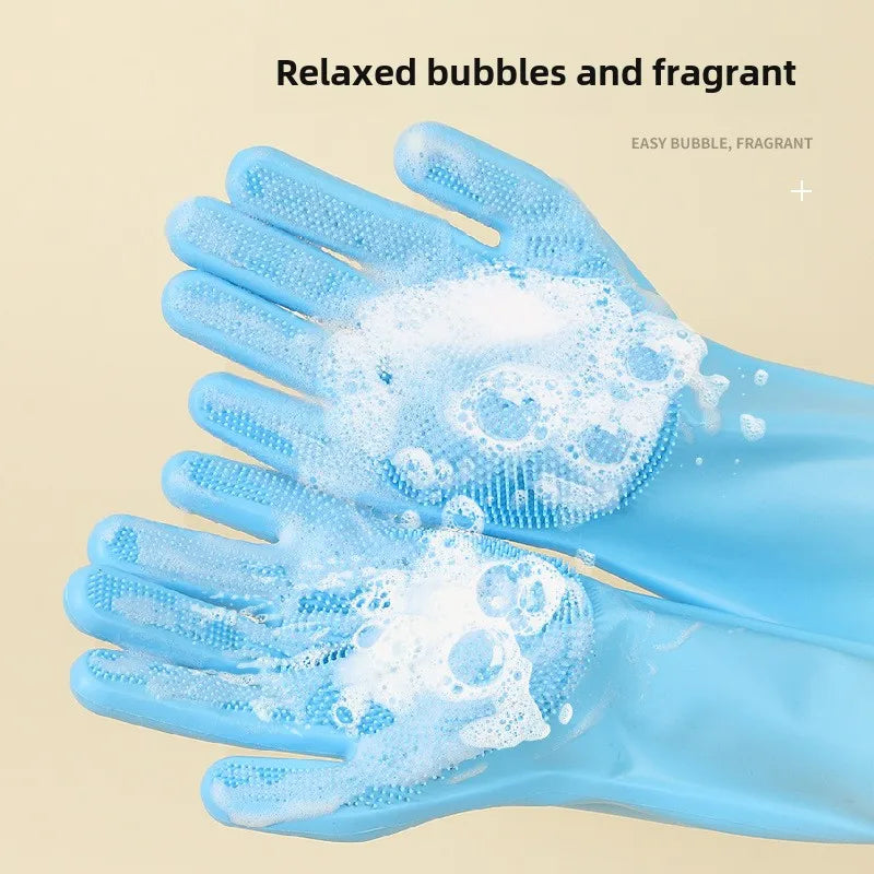 Pet Bath Gloves Thickened Bite Proof Dog Cat Grooming Cleaning Brush Accessories
