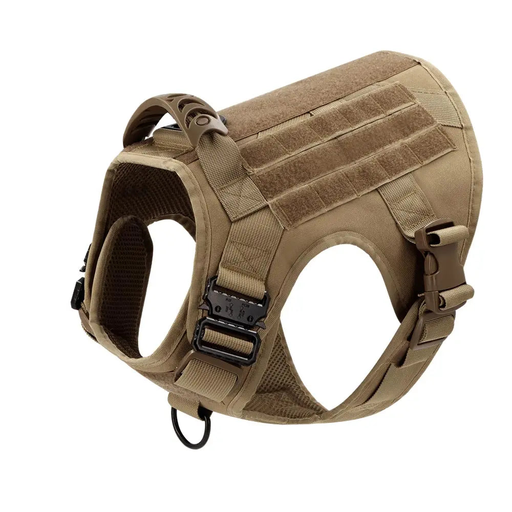 Military Dog Harness Leash Bags Set Pet Tactical Vest Harnesses Walking Training Hunting For Large Dogs German Shepherd