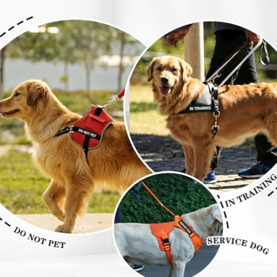 Giantree Service Dog Patches Do Not Pet Removable Vest
