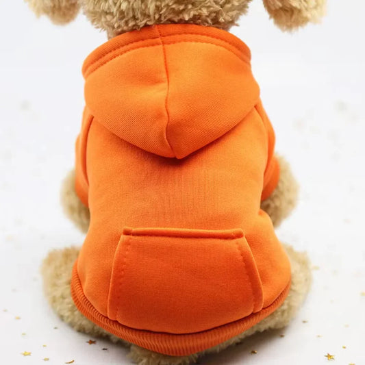 Dog Cat Hoodie Winter Coat With Pocket